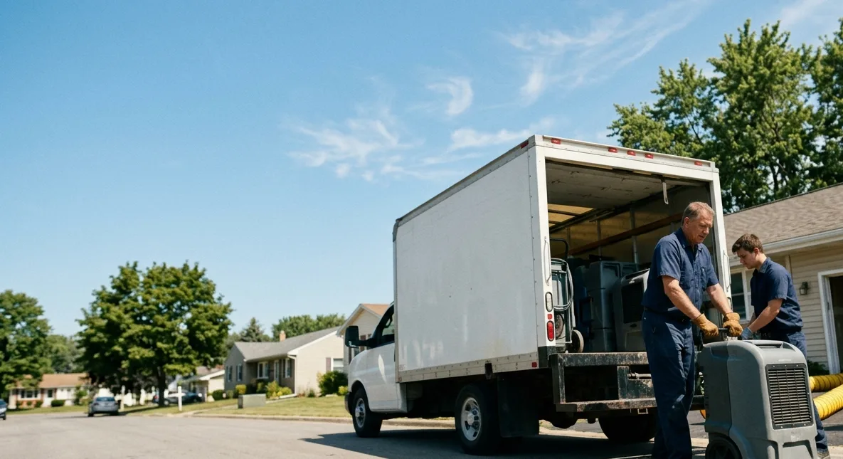 Water Damage Cleanup in Bloomington, IN near me